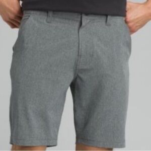 Prana Men’s Merrit Shorts size 34 color Iron (dark gray)